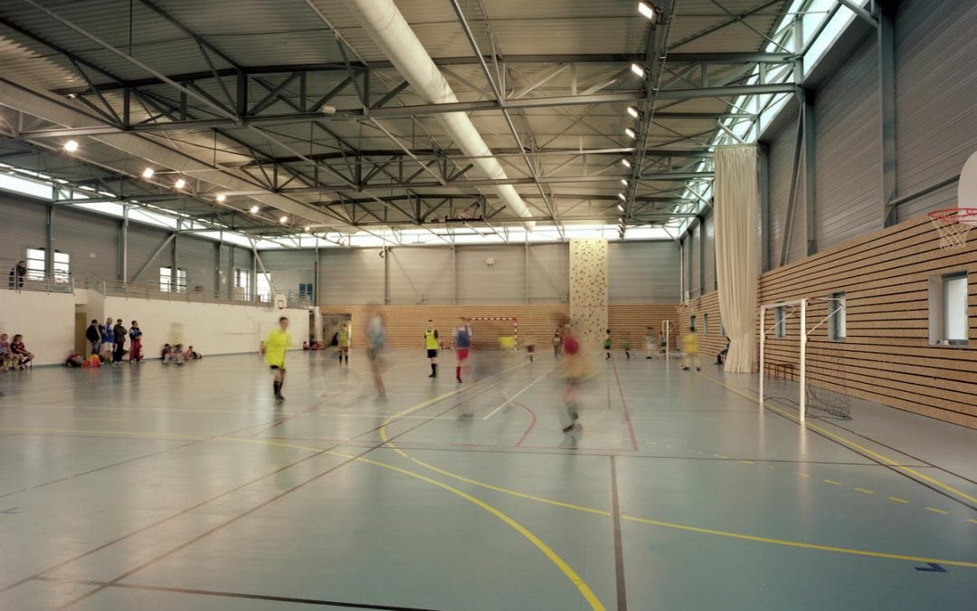 Construction du complexe sportif – Lignières (18)